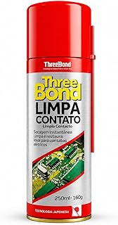 Limpa Contato Elétrico ThreeBond 250ml Spray | Evaporação Rápida | Ideal para Eletrônicos Placas,