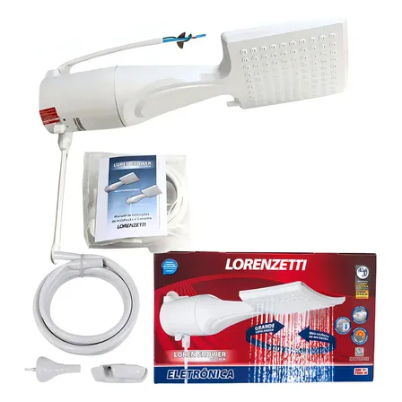 Lorenzetti Shower Ultra Eletrônico 220v Chuveiro 7500w Cor Branco 7.5 Kw