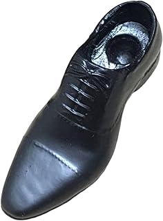 Sapatos de Couro para em Escala 1/6, com Cadarço E Interior Sólido, para de 30 Cm (12 Polegadas) E Masculinas.