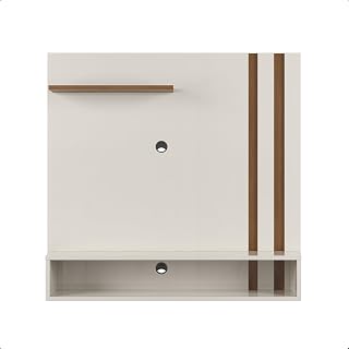 Painel para TV Light, Design Moderno para TV até 32 Polegadas Sala Decoração (OFF WHITE/FREIJÓ)