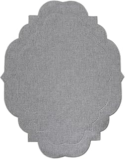 1 peça de tapetes de mesa 45 x 35 cm laváveis para utensílios de cozinha