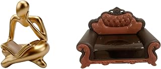 Estátua Abstrata em Miniatura de Um, Representando Um Sofá Ou Cadeira, para Decoração de Mesa, Sala