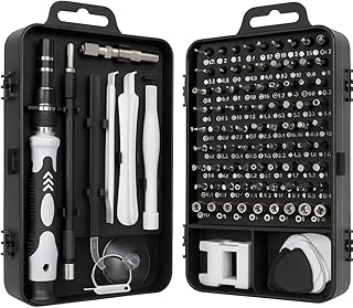 Kit de Ferramentas de Precisão 115 em 1 – Estojo Profissional Kit Reparo para Celular, Notebook,