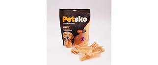 Petisco Traqueia Bovina para Cães 100% Natural Origem Bovina PETSKO- 5 UnidadesPetisco Traqueia