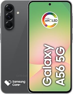 Smartphone Samsung Galaxy A56 5G 128GB, 8GB RAM, Câmera 50MP, IP67, Super AMOLED 6.7", Recursos AI,