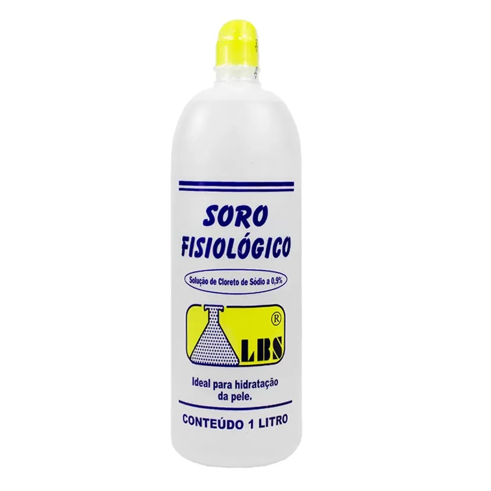 Soro Fisiológico- LBS- Solução de Cloreto de Sódio a 0,9%- 1L/ 500ml/ 100ml