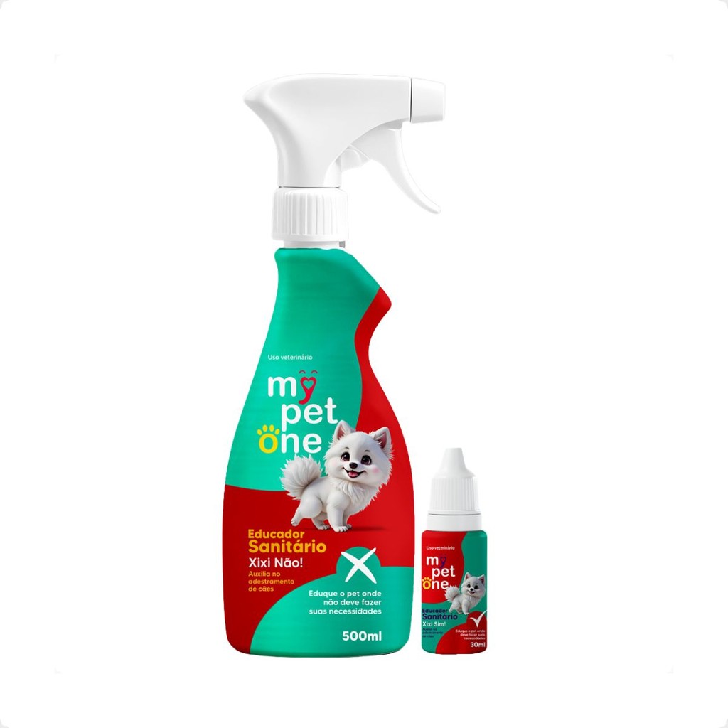 Kit Educador Sanitário Xixi Sim + Xixi Não Mypetone