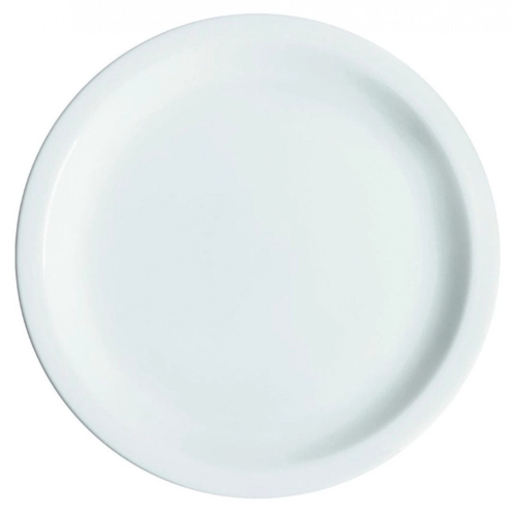 Prato De Sobremesa Porcelana Branca Iguaçu - Germer
