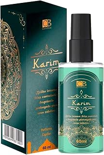 Perfume Capilar CB Cosméticos, Fragrância Prolongada com Brilho Intenso e Frizz Controlado, Verde