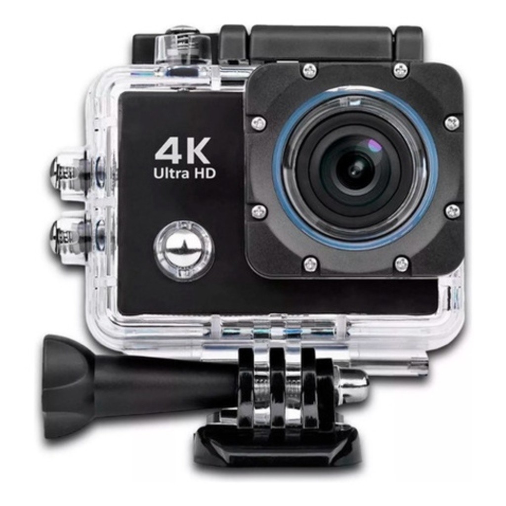Câmera Filmadora De Esporte À Prova D'água Ultra Hd 4k Wi-fi