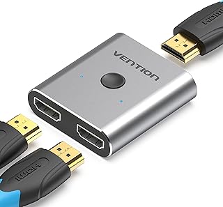 Switch Splitter Adaptador HDMI 2x1 4K Tv Monitor Pc Vention