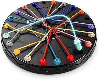 Desafio da Corda Inteligente – Jogo de Raciocínio Lógico e Estratégia, Quebra-Cabeça Educativo para