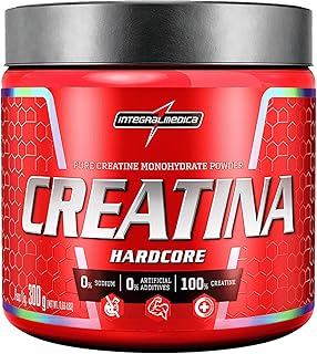 Integralmedica - Creatina em Pó Hardcore 100% Pura e Monohidratada - 300g