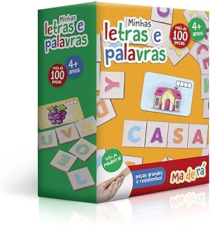 Toyster - Minhas letras e palavras - Jogo Educativo - Maderá - Maderá
