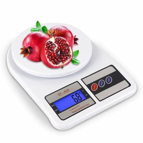 Balança Digital de Cozinha de 1g a 10Kg Alta Precisão