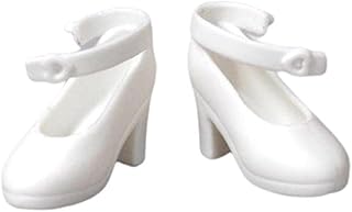 Calçados Altos para Bonecas Articuladas, Branco