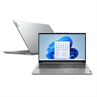 Notebook Lenovo IdeaPad 1 15AMN7 AMD Ryzen 3 7320U 8GB 256GB SSD Windows 11 15.6" - 82X5000MBR