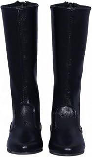 harayaa Botas de boneca, botas , acessório de calçado, material PU, formato estável, longo, adequadas para exposições de moda, vitrines de colecionadores e cenas de .