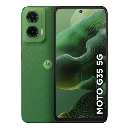 Smartphone Motorola Moto g35 5G - 128GB 12GB (4GB RAM+8GB Ram Boost) e Camera 50MP com AI NFC T