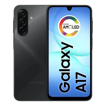 Celular Samsung Galaxy A17 Com Ia, 256gb, 8gb Ram, Câm De 50mp, Tela De 6.7, Nfc, Ip54 - Preto