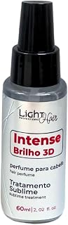 Perfume de Cabelo Intense Brilho 3D Light Hair 60ml | Antifrizz e Brilho Intenso