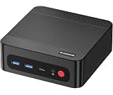Mini PC BOSGAME P4 Ultra Ryzen 7 7730U, 16GB RAM 1TB SSD NVMe, Computador Compacto para Escritório,