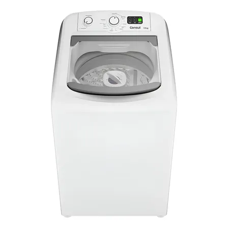 Máquina De Lavar Branca Consul 12kg Com Dosagem Econômica E Cor Branco 110v 127v