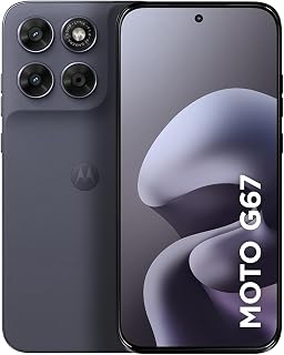 Smartphone Motorola Moto G67 5G - 256GB 12GB (4GB RAM + 8GB RAM Boost) camera 50MP Sony Lytia 600, tela 1.5K extreme Amoled 120hz, ultrarresistente - Chumbo
