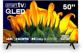 Smart TV HQ QLED 50 Polegadas HQ-QLED50SM 4K Wi-Fi Bluetooth, Dolby Audio, Apps, Netflix, YouTube e