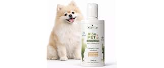 Xarmie Aloe Pet Gel Hidratante Natural para Cães e Gatos, 100% Babosa Orgânica, Tratamento para Dermatite Canina, Coceiras e Irritações, 200mlXarmie Aloe Pet Gel Hidratante Natural para Cães e Gatos,