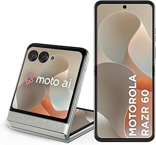 Smartphone Motorola Razr 60-256GB 24GB (12GB RAM+12GB Ram Boost) Tela dobrável 6,9" pOLED e externa