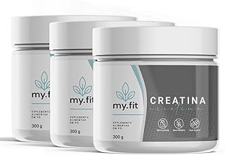 Kit 3x Creatina 100% Pura - Monohidratada, Total 900g