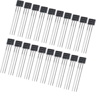 harayaa 20 sensores de hall to-92UA 44e compactos de alto desempenho fáceis de instalar 3 pinos portáteis para reparo de motor de veículo elétrico