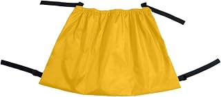 Bolsa organizadora para de bebê, bolsa para pendurar, organizador para berçário, acessório para bebê com tecido Oxford e alça de fixação sem, Creme Amarelo