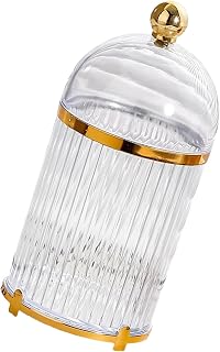 Recipiente de armazenamento de garfo de frutas, colheres de café, suporte para copo com tampa, organizador de utensílios de mesa para uso doméstico e cozinha elegante