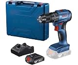 Bosch Furadeira Parafusadeira Impacto 18V GSB185LI-1B Sem Fio, 1 bateria e maletaBosch Furadeira Parafusadeira Impac…