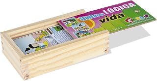 Carlu Brinquedos - Sequência Lógica Vida Jogo Educativo, 5+ Anos, 16 Peças, Multicolorido, 1114