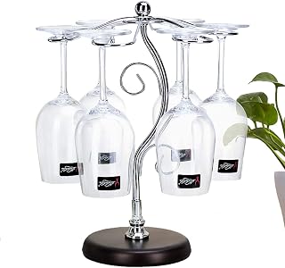 Suporte de copo de vinho de bancada rack de armazenamento de utensílios de mesa sistema de secagem de ar rack de armazenamento de bar de cozinha rack de armazenamento de cálice de mesa suporte
