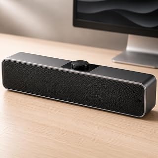 Caixa de Som para PC Notebook Computador TV Monitores USB Soundbar Estéreo