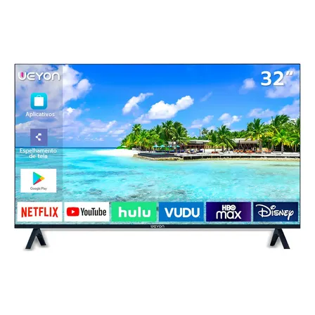 Smart Tv 32'' Led Hd Weyon Tv 60hz 32wdsnbx 100/240v Android