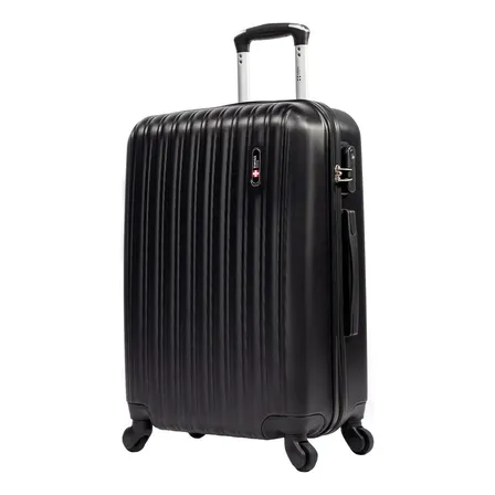 Mala de viagem 23kg média Londres Swiss Move Preto