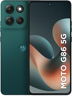 Smartphone Motorola Moto g86 5G - 512GB 24GB (8GB RAM+16GB Ram Boost) Tela 1.5K pOLED, 50MP Sony camera OIS Moto AI, videos em 4K, IP68 + IP69 - Verde Escuro | Tela 1.5K pOLED, Câmera 50MP Sony OIS