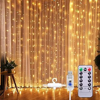 Cordão de Luz LED 3 Metros 300 LEDs USB Fio de Cobre para Decoração | À prova d'água, flexível, brilho intenso, ideal para quarto, festa, Natal e ambientes