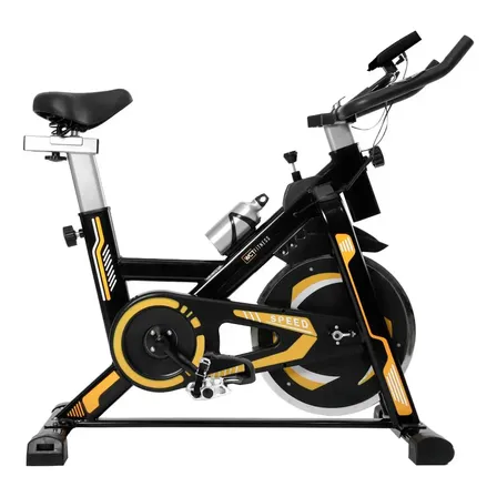 Bicicleta Spinning Com Roda De Inércia De 13kg Wct Fitness Cor Preto