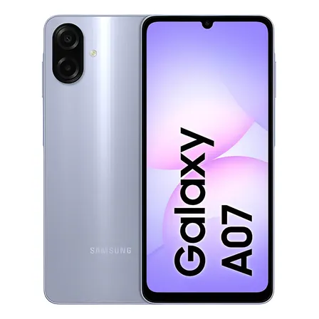 Celular Samsung Galaxy A07 128gb, 4gb, Câmera 50mp, Tela 6.7 , Proteção Ip54, Processador 6nm -