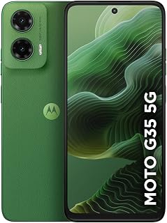 Smartphone Motorola Moto g35 5G - 128GB 12GB (4GB RAM+8GB Ram Boost) e Camera 50MP com AI NFC Tela 6.7" com Superbrilho - Verde