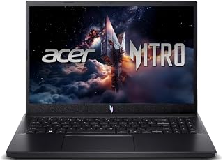 Notebook Acer Gamer Nitro V15 ANV15-52-77BG Core I7 13620H Memória Ram de 16GB DDR5 SSD NVMe 512GB Tela de 15,6" Full HD IPS Geforce RTX 4050 6GB e WIndows Home 11