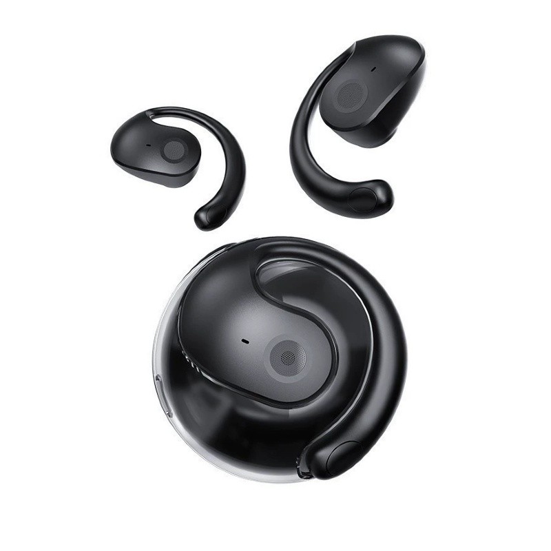 Fone de Ouvido TWS Bluetooth Sem Fio Gancho Auricular Ergonômico Antiqueda Leve Esporte