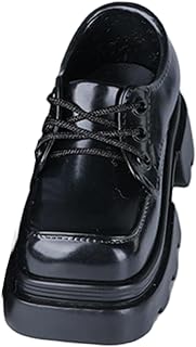 harayaa 2x Sapatos para Boneca em Escala 1/4, Acessório de Roupa Fácil de Calçar, Calçados Fashion para Figuras de ação, Sapatos de Bico Quadrado para Meninas, Preto