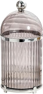 Recipiente de armazenamento de garfo de frutas, colheres de café, suporte para copo com tampa, organizador de utensílios de mesa para uso doméstico e cozinha elegante